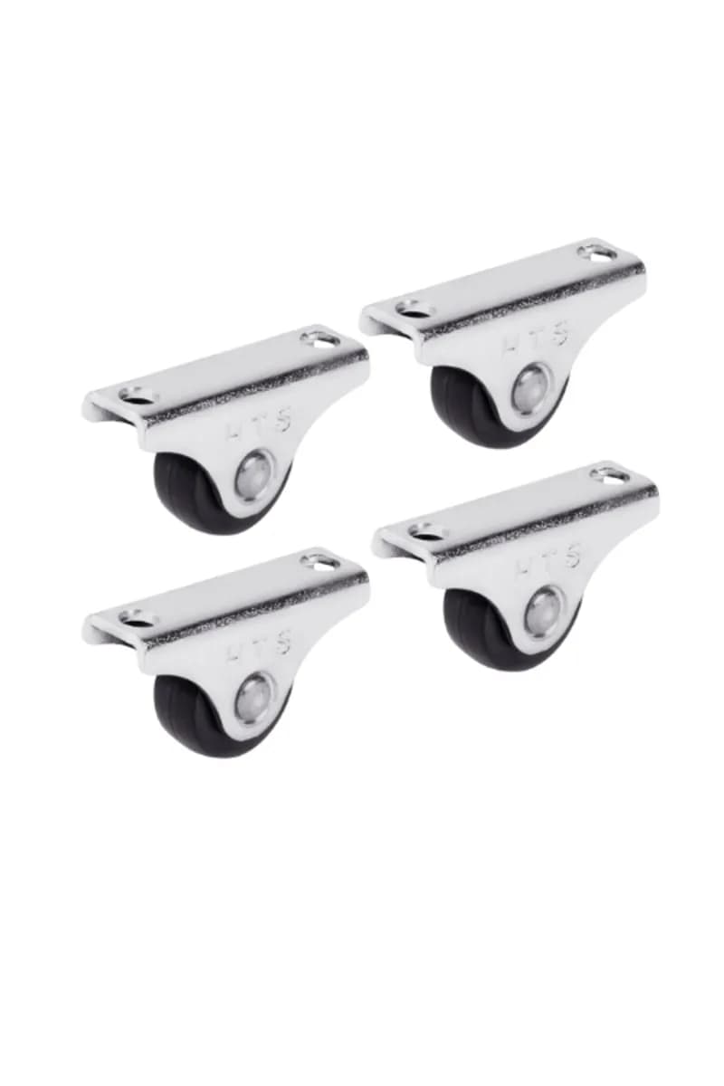 HTS 099 Sabit Dar Mobilya Tekerleği 20 mm 4'lü Set