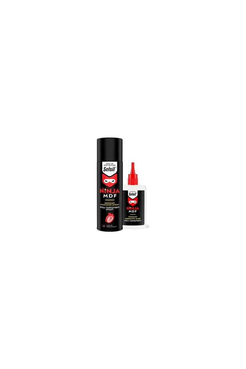 Selsil Ninja Hızlı Yapıştırıcı 400 ml ve Aktivatör 100 g